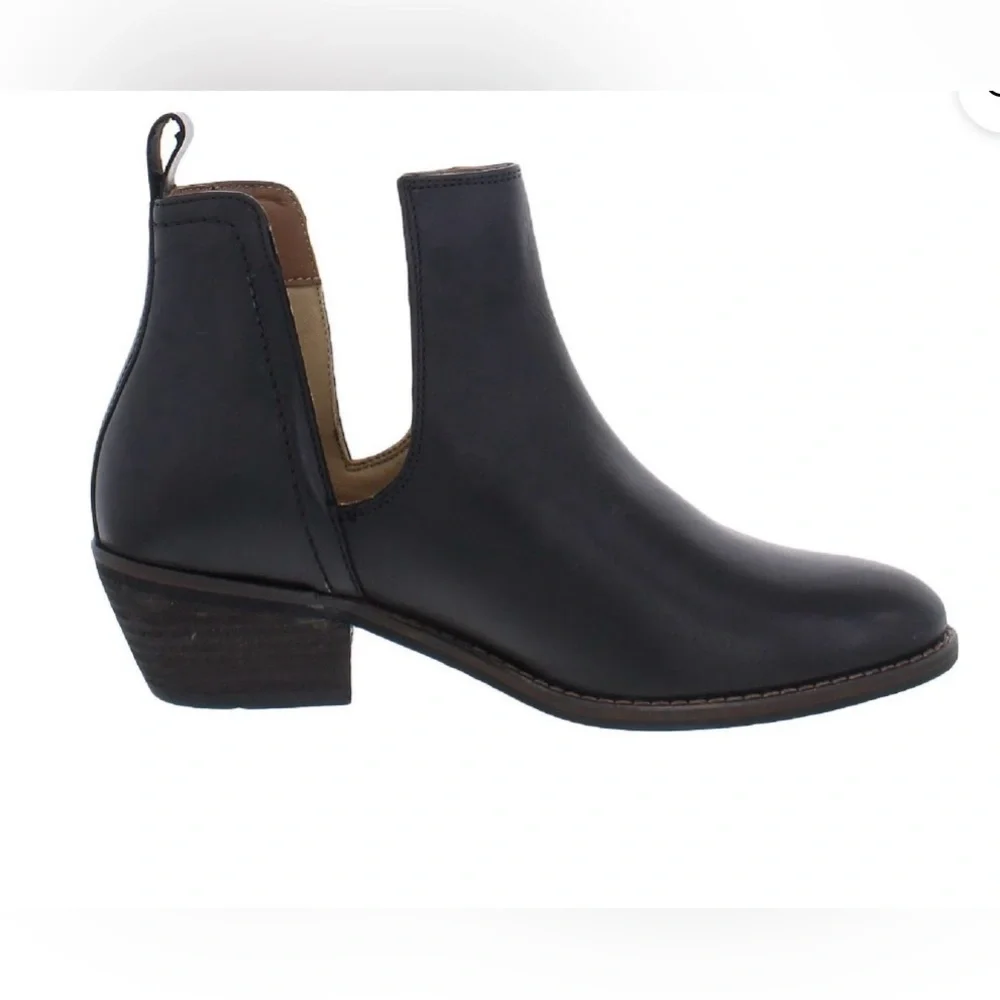 Journee Signature Womens Brigitte Dressy Pull On Black Booties 7M